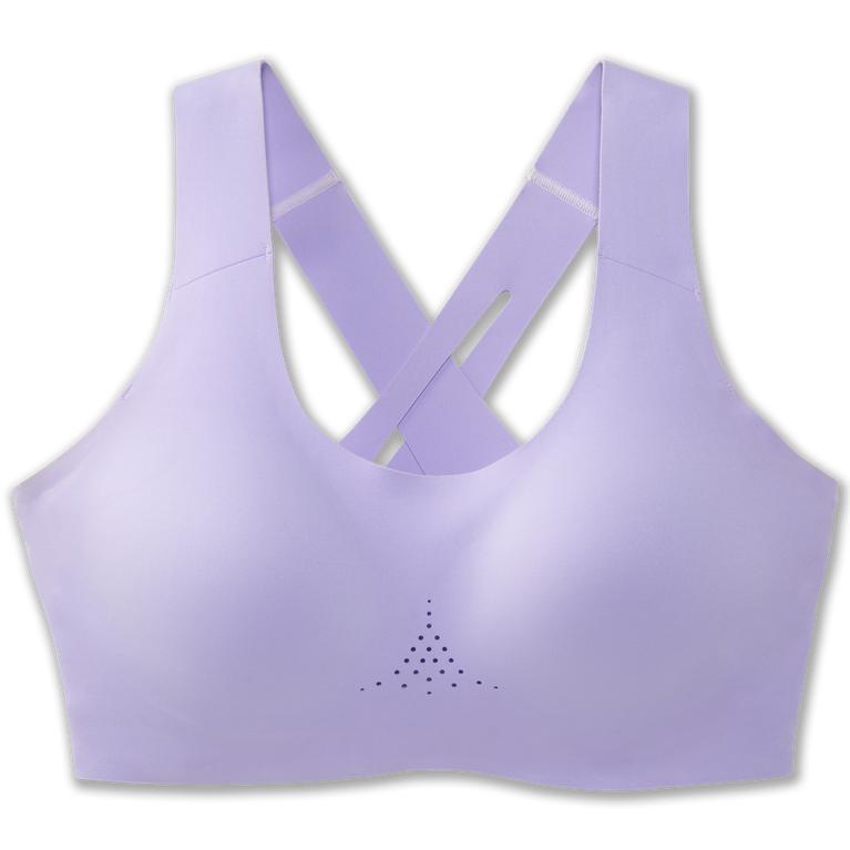 Brooks Dare Crossback 2.0 Sports Women's Running Bra - Lavender Purple/Violet Dash (01268-OREC)